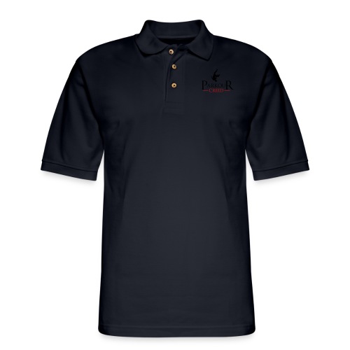 Parkour Creed - Men's Pique Polo Shirt
