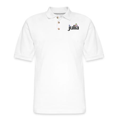 Official Julia Logo - Men's Pique Polo Shirt