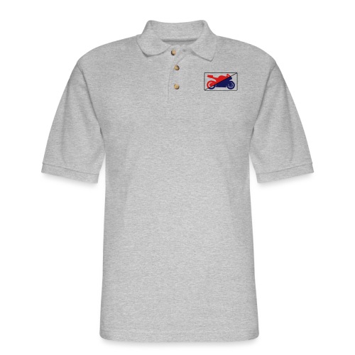 CBR Tricolour Fusion - Men's Pique Polo Shirt