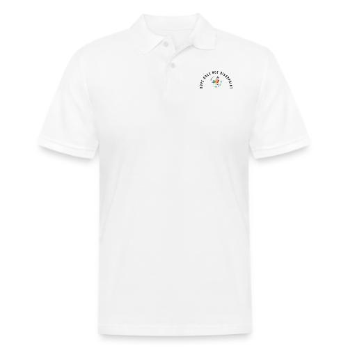 pilgrims of hope 2025 logo hope - Men's Pique Polo Shirt