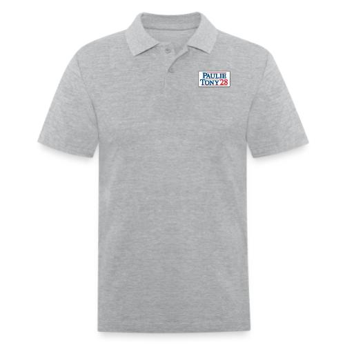 Paulie and Tony for Co-President 2028 - Men's Pique Polo Shirt