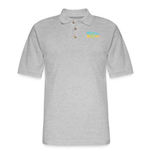 I Stand With Ukraine - Men's Pique Polo Shirt