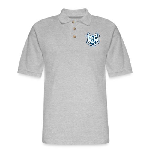 sammers on red png - Men's Pique Polo Shirt