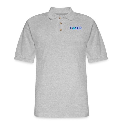 Dober - Color Logo - Men's Pique Polo Shirt