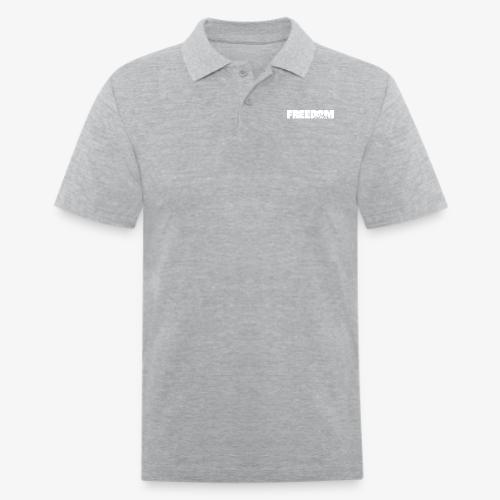 MTB Freedom - Men's Pique Polo Shirt