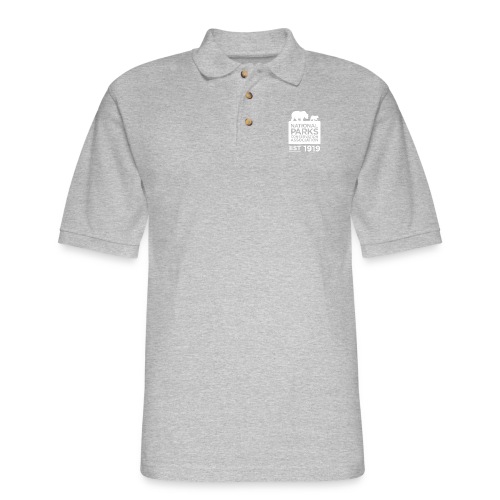 NPCA Heritage Logo - Men's Pique Polo Shirt