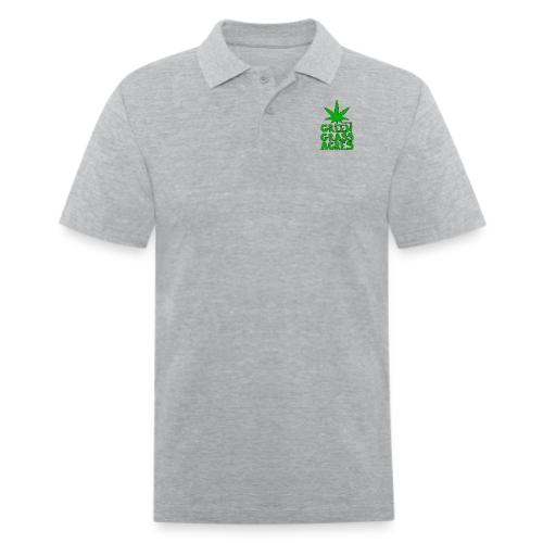 GreenGrassAcres Logo - Men's Pique Polo Shirt