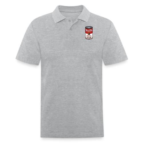 Devil Soup Can - Men's Pique Polo Shirt