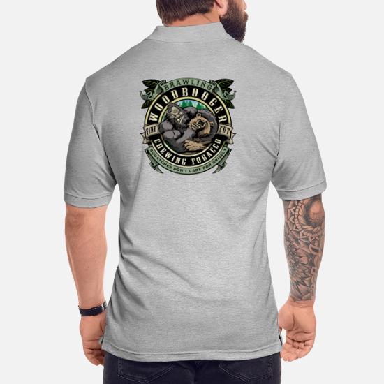 Woodbooger Chewing Tobacco' Men's Pique Polo Shirt