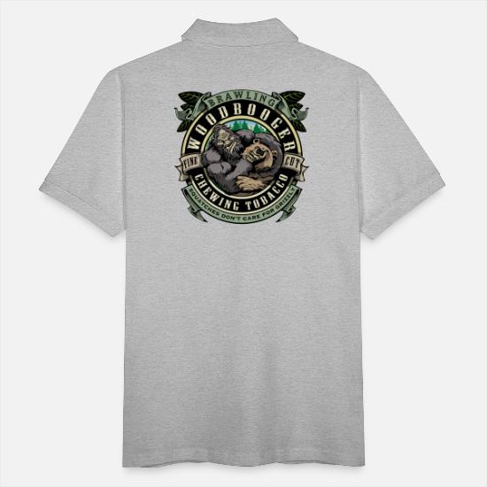 Woodbooger Chewing Tobacco' Men's Pique Polo Shirt