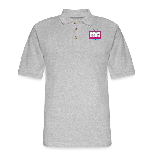 Making Media That Matters With Logo - Men's Pique Polo Shirt