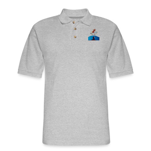 Girl and name shirt - Men's Pique Polo Shirt