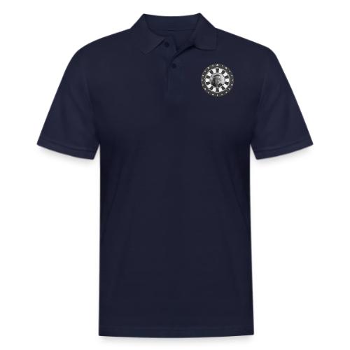 Producer Jay on Dartboard with Fusco Show back - Men's Pique Polo Shirt