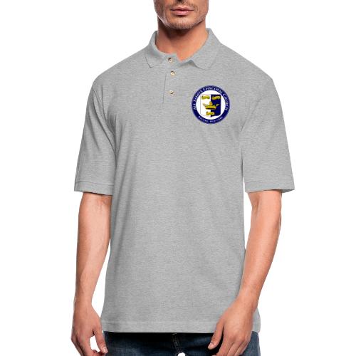 All Saints 130 Logo (Front & Back) - Men's Pique Polo Shirt