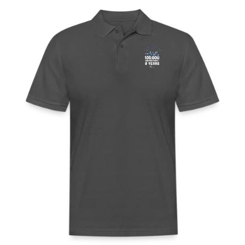 Zephyr 100,000 Contributions - Men's Pique Polo Shirt