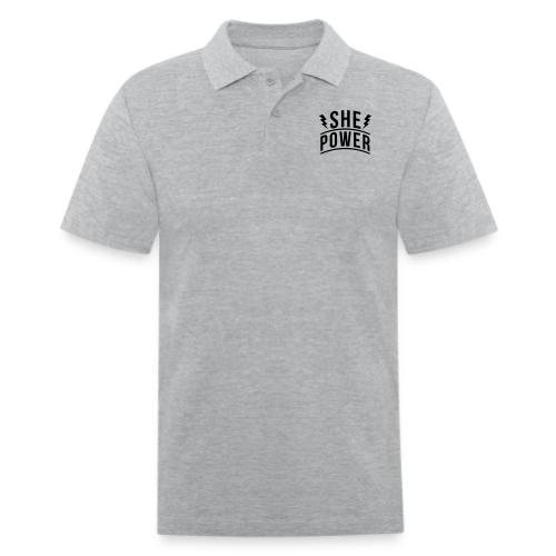 She Power - Men's Pique Polo Shirt