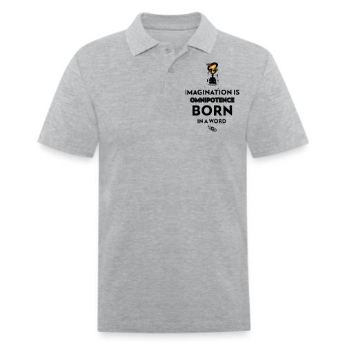 Imagination Is Omnipotence - Men's Pique Polo Shirt