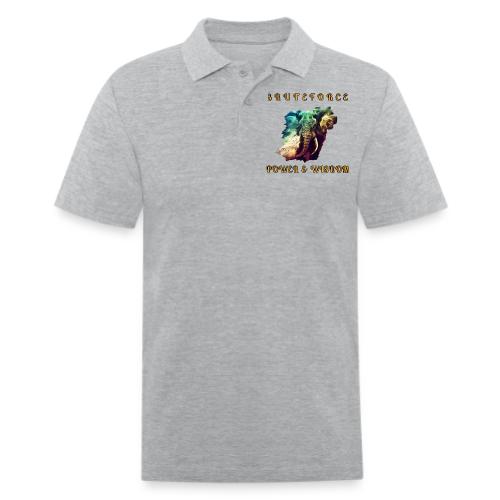 POWER WISDOM - Men's Pique Polo Shirt