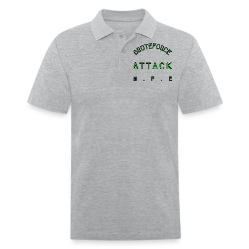BRUTEFORCE ATTACK - Men's Pique Polo Shirt