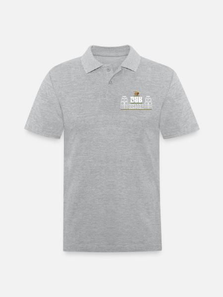Dub Reggae - Men's Pique Polo Shirt - heather gray