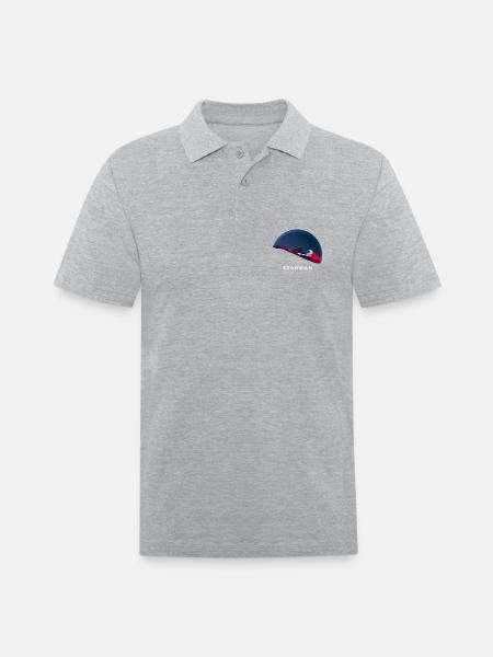 SpaceX Tesla Starman - Men's Pique Polo Shirt - heather gray
