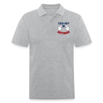 This Guy Is Retired Retire Retirement Retirees - Men's Pique Polo Shirt - heather gray - Front