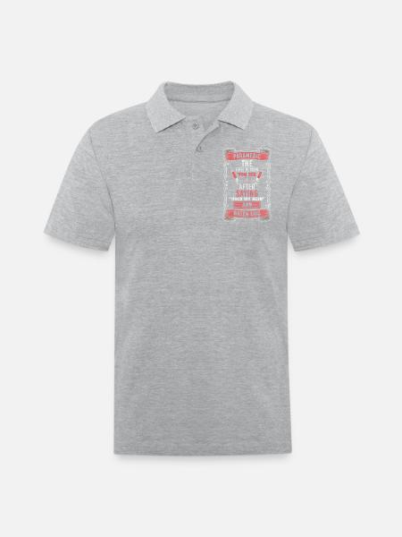 Ambulance Services Hospital Emergency Call - Men's Pique Polo Shirt - heather gray