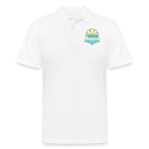 aswf slp logo - Men's Pique Polo Shirt