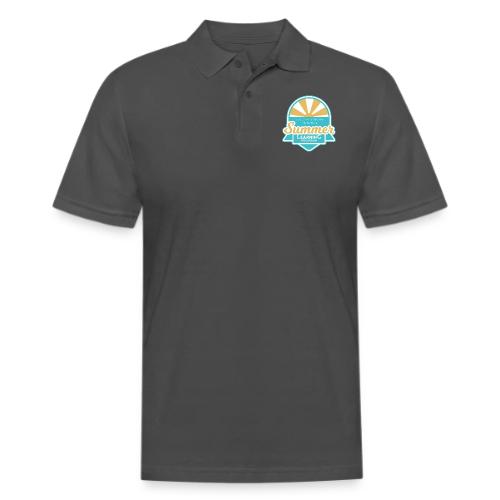 aswf slp logo - Men's Pique Polo Shirt