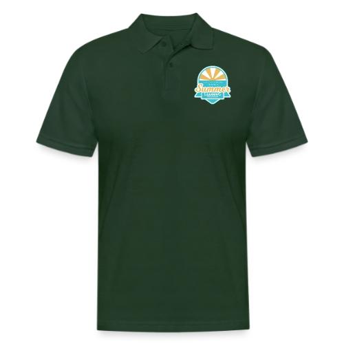 aswf slp logo - Men's Pique Polo Shirt