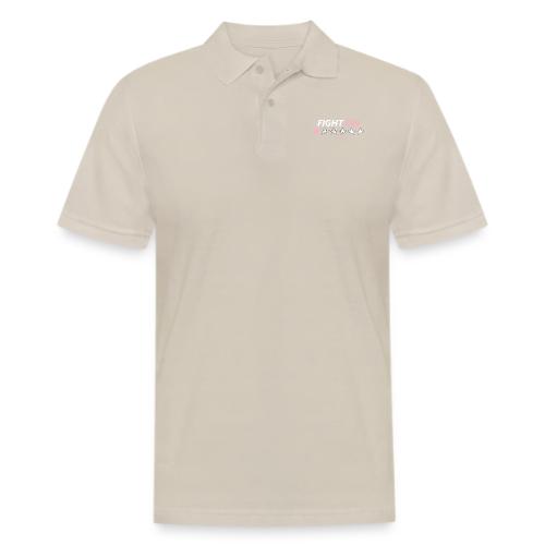 Fight On (White font) - Men's Pique Polo Shirt