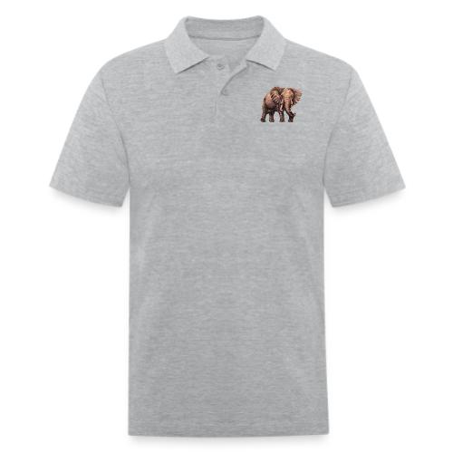 Elephant - Men's Pique Polo Shirt