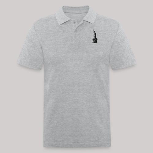Statue of Liberty - Men's Pique Polo Shirt