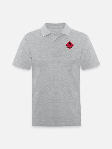 Massive Attack - Men's Pique Polo Shirt - heather gray