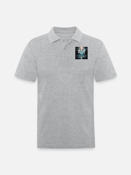 Imagine - Men's Pique Polo Shirt - heather gray