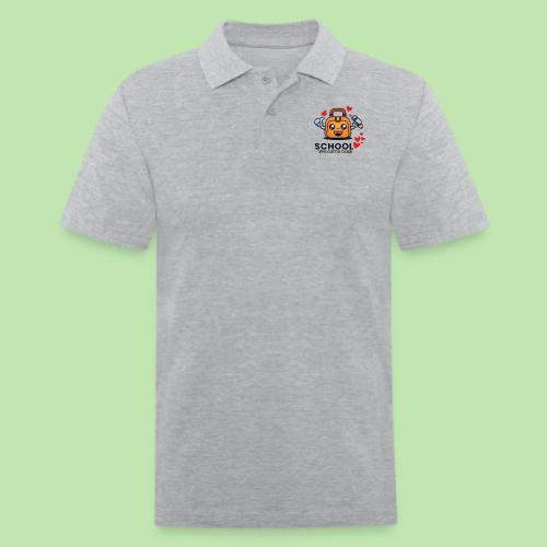 first day of school outfit- school Welcome back - Men's Pique Polo Shirt