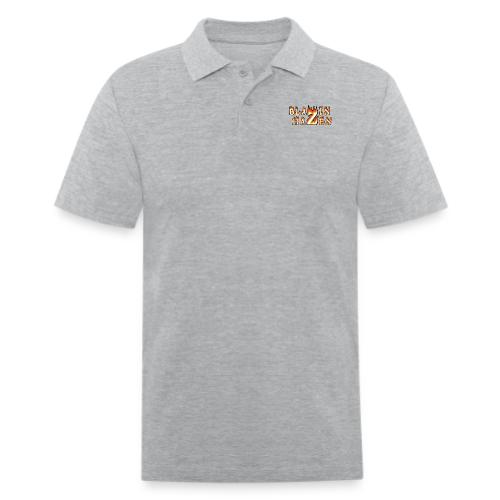 Blazin Hazen Logo FIRE - Men's Pique Polo Shirt
