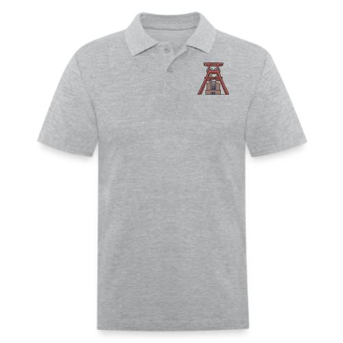 Zollverein Coal Mine Industrial Complex in Essen - Men's Pique Polo Shirt