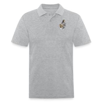 PALESTINIAN Lives Metter - Men's Pique Polo Shirt - heather gray - Front
