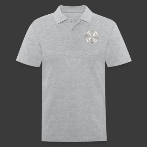 Open Musicians Collective Chrome Logo - Men's Pique Polo Shirt