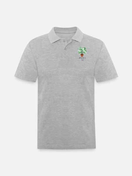 I'd Propagate That - Men's Pique Polo Shirt - heather gray