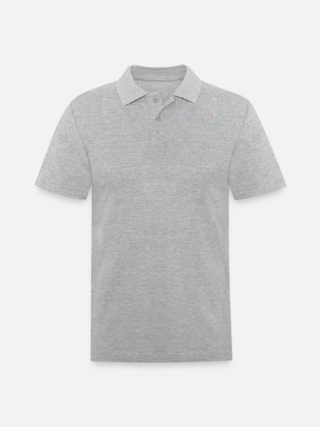 My Kink Is Trivia - Men's Pique Polo Shirt - heather gray