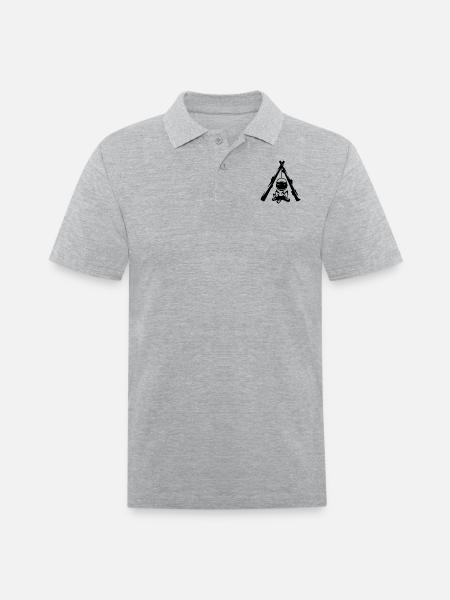 Bonfire - Men's Pique Polo Shirt - heather gray