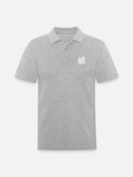 9 11 Patriot Day - Men's Pique Polo Shirt - heather gray