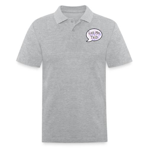 Let Me Talk - Men's Pique Polo Shirt
