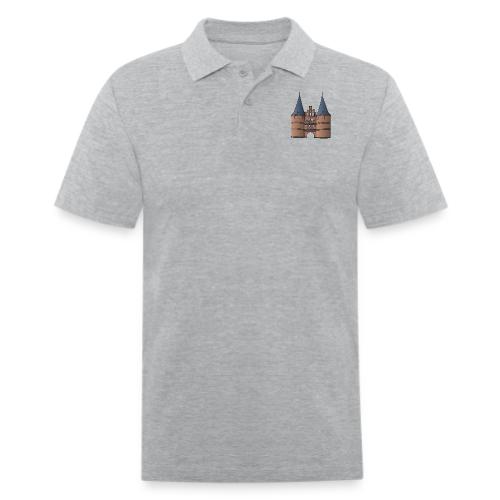 Citygate, Holstentor Lübeck - Men's Pique Polo Shirt
