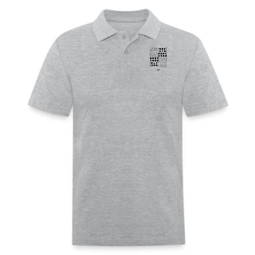 Quit upside black - Men's Pique Polo Shirt