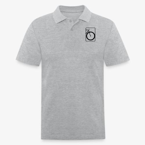 Front Wheel Forward - Men's Pique Polo Shirt