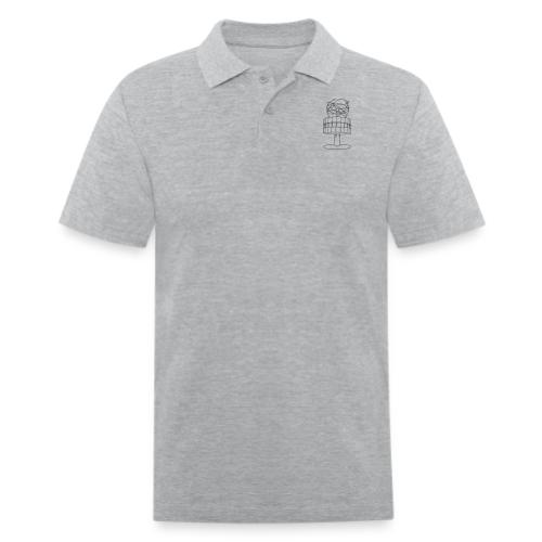 World time clock Berlin - Men's Pique Polo Shirt