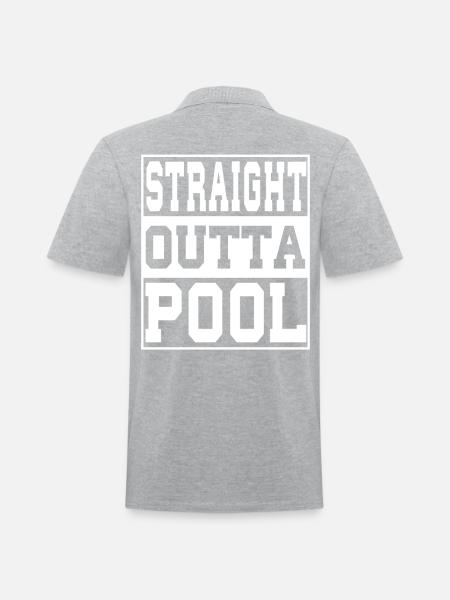 Pool Saying Funny - Men's Pique Polo Shirt -
